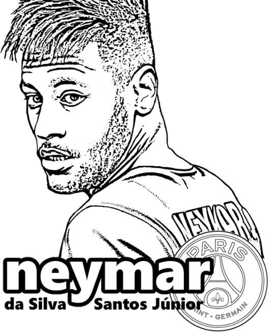 Tranh Tô Màu Cầu Thủ Neymar: Sáng Tạo Những Bức Tranh Độc Đáo