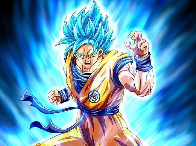 Goku là nhân vật có sức mạnh lớn trong 7 viên ngọc rồng