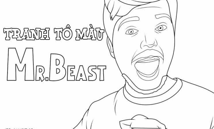 Tranh tô màu Mr Beast mang lại nhiều lợi ích thú vị