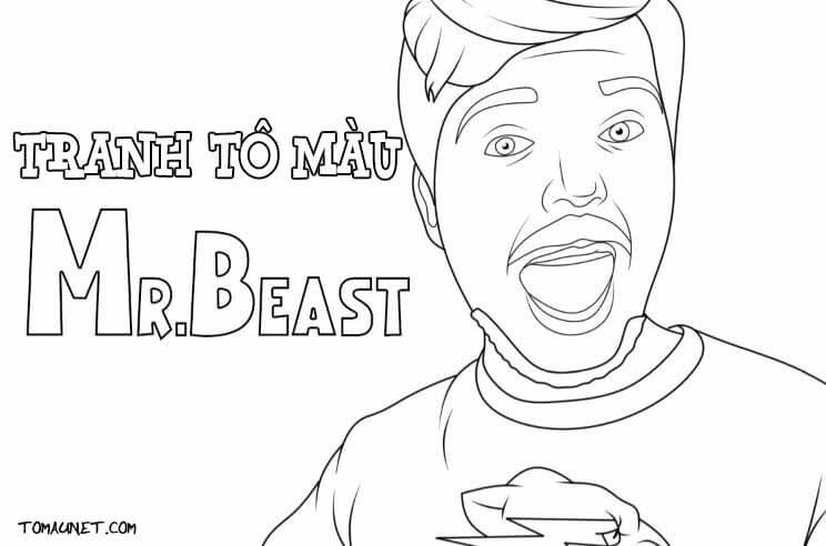 Tranh tô màu Mr Beast mang lại nhiều lợi ích thú vị 