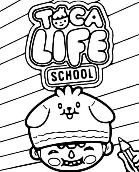 Tô màu Toca Life School