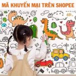 tranh to mau tren shopee