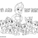 Hình ảnh tranh tô màu Paw Patrol