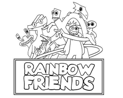 Thế giới màu sắc của rainbow friends 2 qua lăng kính đầy màu sắc