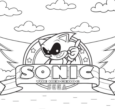 Khám phá bộ sưu tập tranh tô màu sonic exe