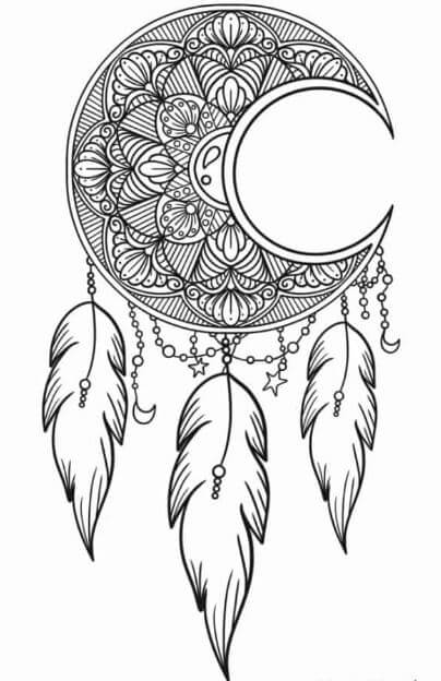 Khi màu sắc và giấc mơ giao thoa trong dreamcatcher