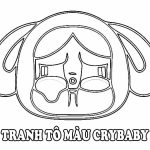 Tranh Tô Màu Crybaby – Bộ Sưu Tập Độc Đáo Dành Cho Fan