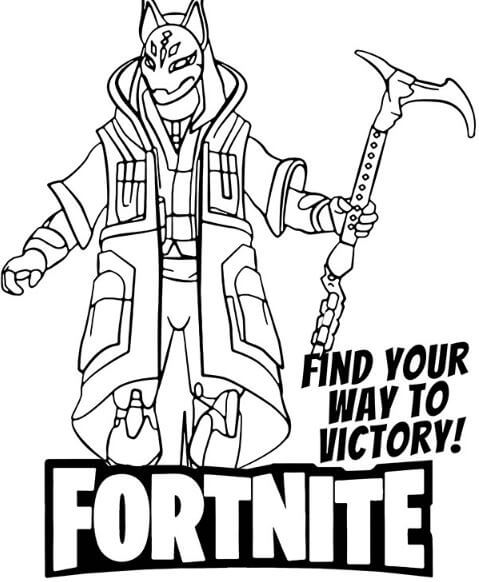 Sáng tạo cùng tranh tô màu Fortnite cực ngầu 2025 59 Cùng con tô màu Fortnite và phát triển khả năng sáng tạo
