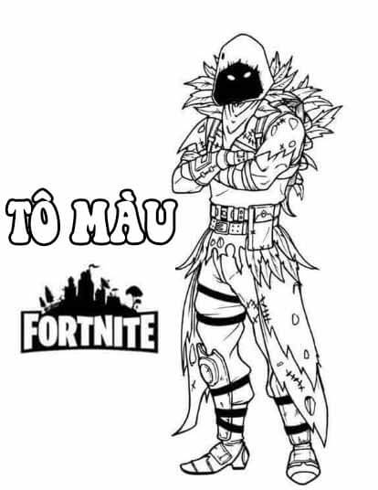 Sáng tạo cùng tranh tô màu Fortnite cực ngầu 2025 47 Tranh tô màu Fortnite dễ thương cho các game thủ