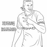 Khám phá tài năng bóng đá với tranh tô màu Erling Haaland