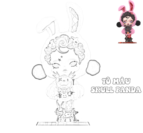 150+ Tranh tô màu Skull Panda không thể bỏ qua 46 Tô màu Skull Panda để thỏa sức sáng tạo