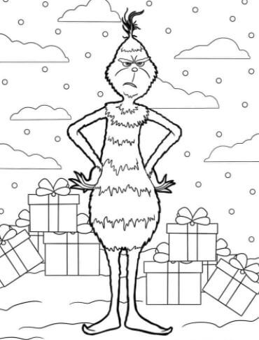 Cùng con tô màu Grinch và tạo kỷ niệm mùa lễ hội