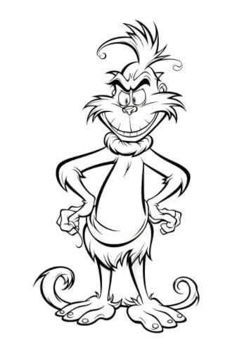 tranh to mau the grinch 3