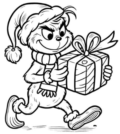 Tô màu Grinch và học cách yêu thương mùa Giáng sinh!