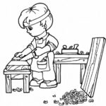 Đồ gỗ trong tranh – giấc mơ sáng tạo của bé